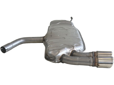 Rear Muffler, See accessories list for additionally required parts:  