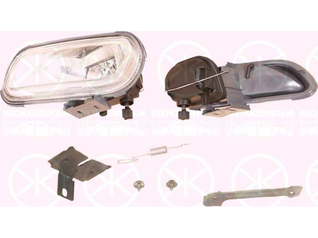 Front Fog Light, H1, Left Front, Bosch-type