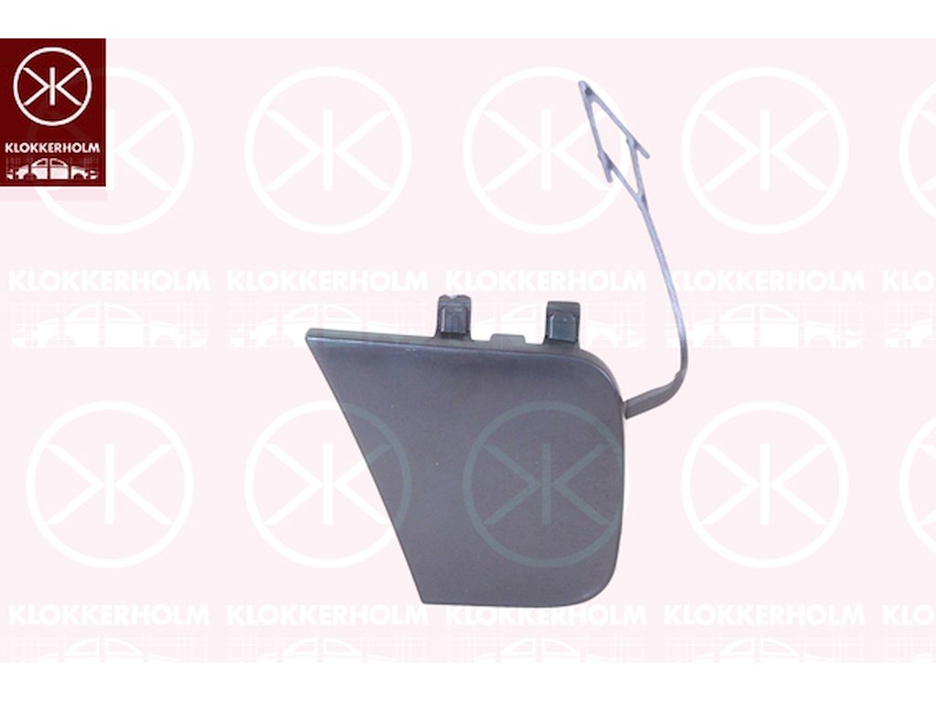 Flap, tow hook, Front, Smooth