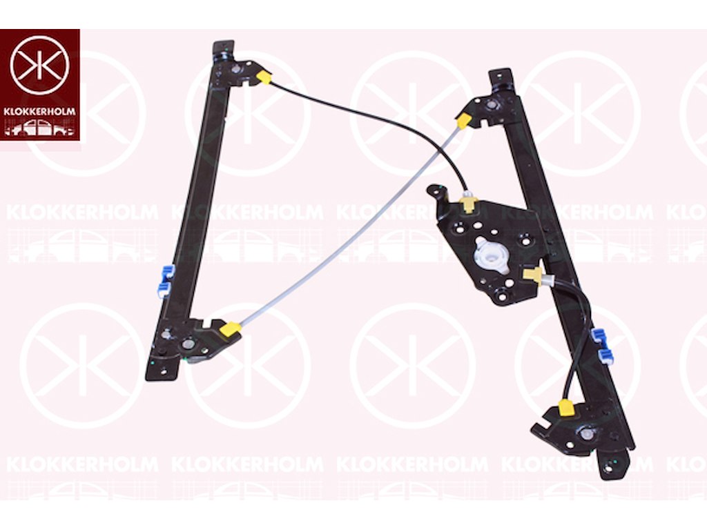 Window Regulator, without electric motor, Electric, Left Front