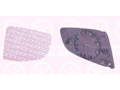 Mirror Glass, exterior mirror, Aspherical, Heatable, Left