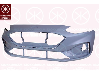 Bumper, w/primer, Front, Trim Level: ST LINE