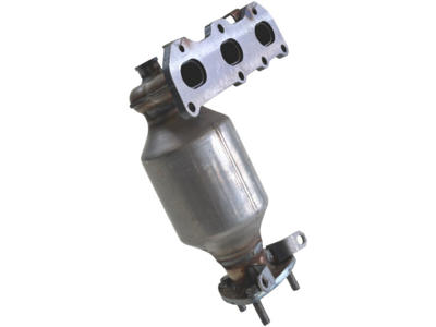 Catalytic Converter, with mounting parts, Emission Standard: Euro 3, Euro 4