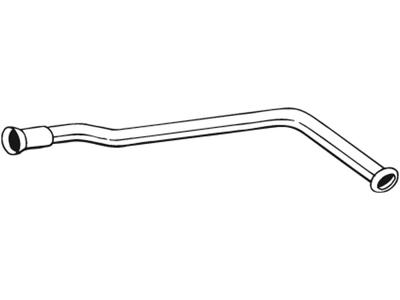 Exhaust Pipe, See accessories list for additionally required parts:  
