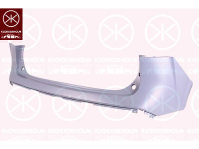 lökhárító, hátsó, felso rész, alapozott