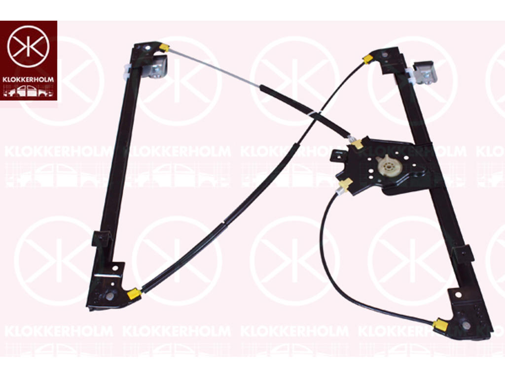 Fönsterhiss, 2-drs, OE-type, utan elmotor, elektrisk, vänster fram