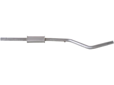 Centre Muffler, See accessories list for additionally required parts:  