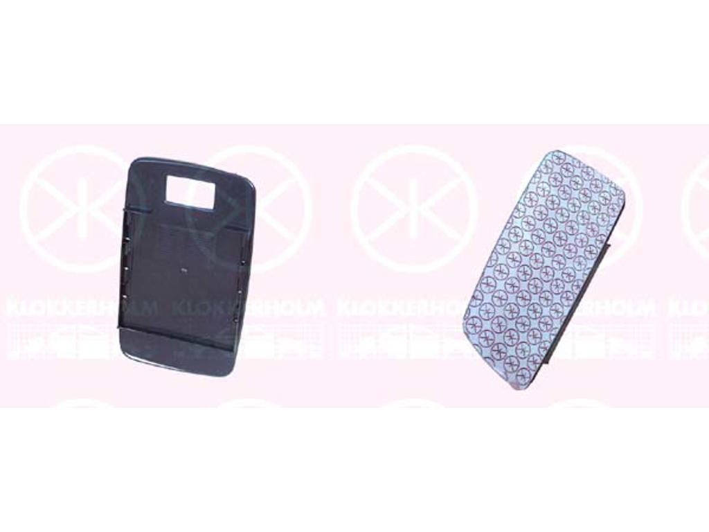 Mirror Glass, exterior mirror, OE-type, Convex, Left