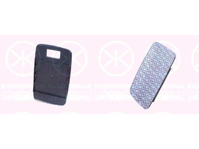 Mirror Glass, exterior mirror, OE-type, Convex, Left