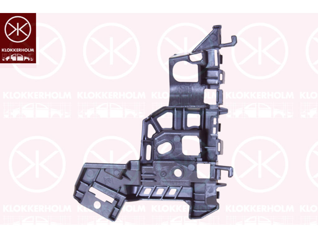 Mounting Bracket, bumper, Plastic, Left Front, Outer section
