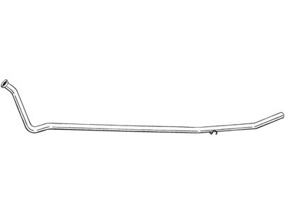 Exhaust Pipe, See accessories list for additionally required parts:  