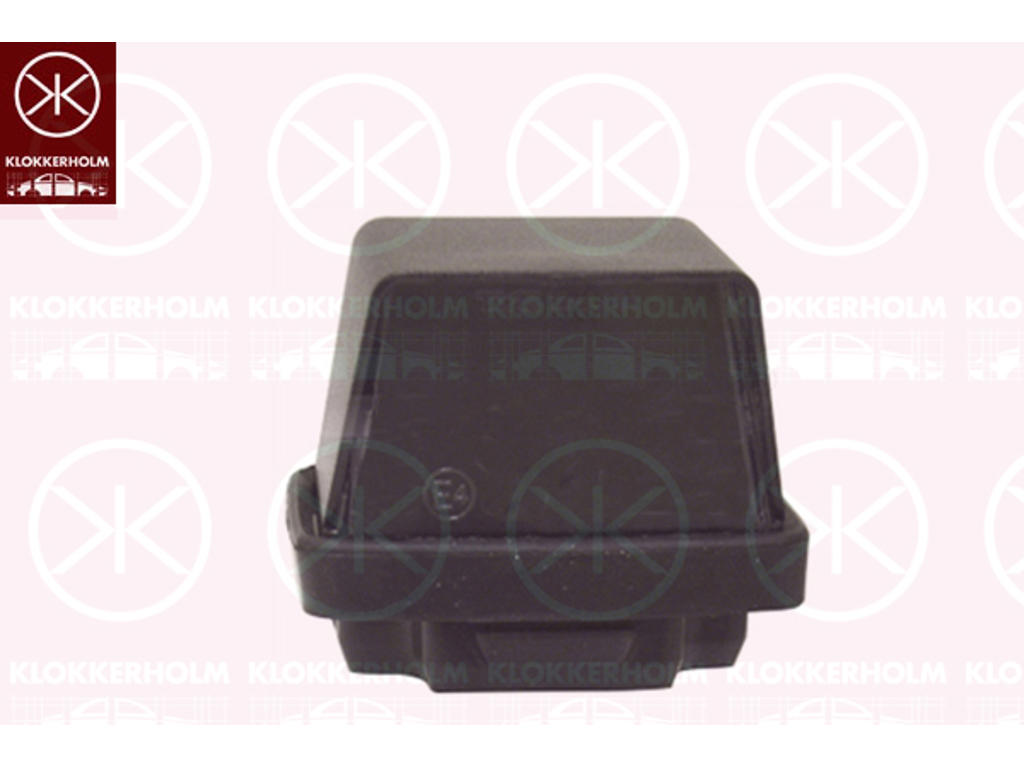 Licence Plate Light, with bulb holder