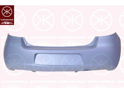 Bumper, w/primer, Rear