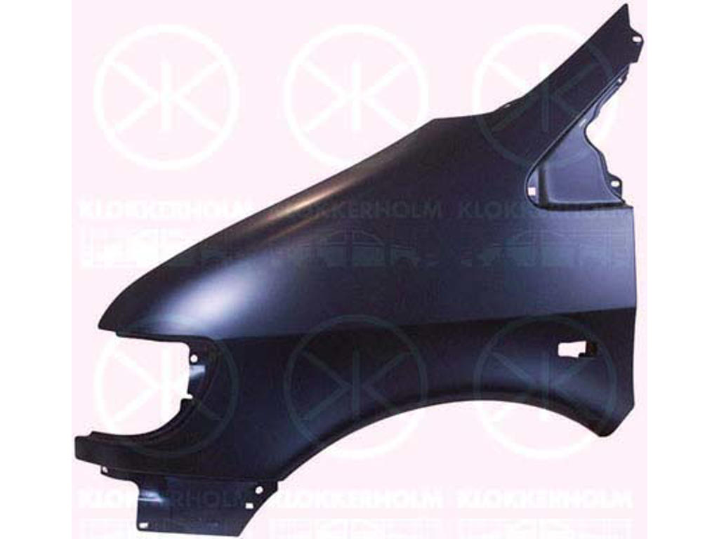 Wing, Right Front, with hole for direction indicator, Length [mm]: 66