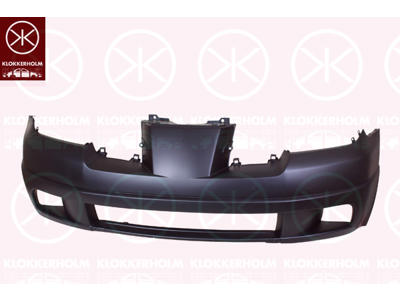 Bumper, w/primer, Front