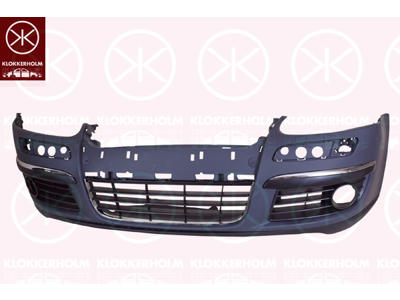 Bumper, Front, Trim Level: komplet