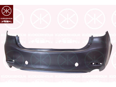 Bumper, w/primer, Rear