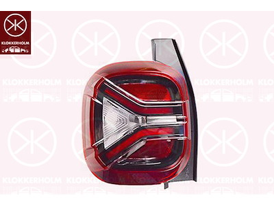 Kombinationsbackljus, Vänster, LED, P21W, PY21W, utan lamphållare