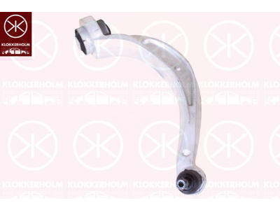 Control/Trailing Arm, wheel suspension, Front Axle Left, Aluminium, Rear Section, Lower Section, Control Arm, Cone Size [mm]: 12