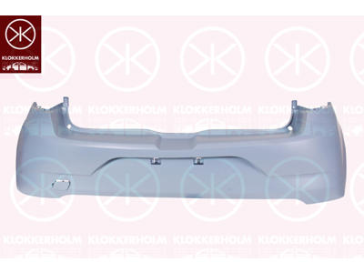 Bumper, w/primer, Rear