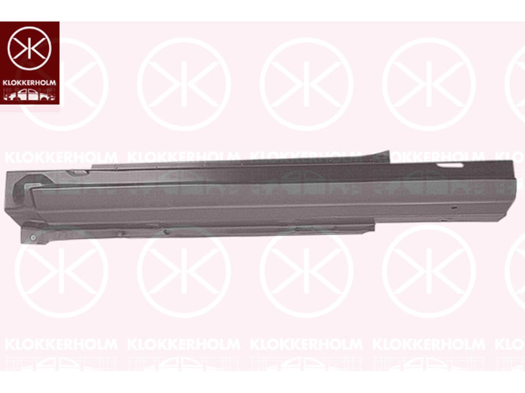 Rocker Panel, Right, Repair Panel, Front Section