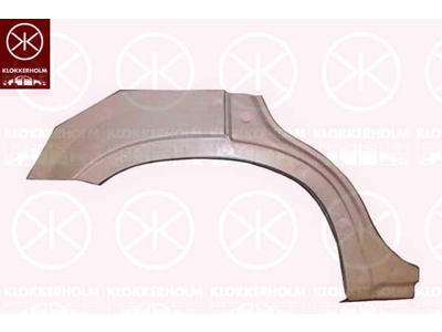 Quarter Panel, Wheel Arch Border, Repair Panel, Right