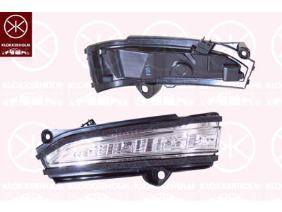 Blinker, Backspegel, Höger, LED