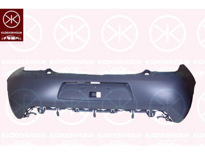 Bumper, w/primer, Rear