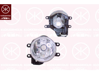 Front Fog Light, without bulb holder, Right Front, H16