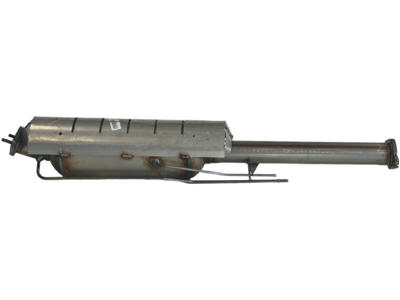 Sot-/partikelfilter, avgassystem, Material: Cordierit (Iolit), med monteringsdelar, Euro 5