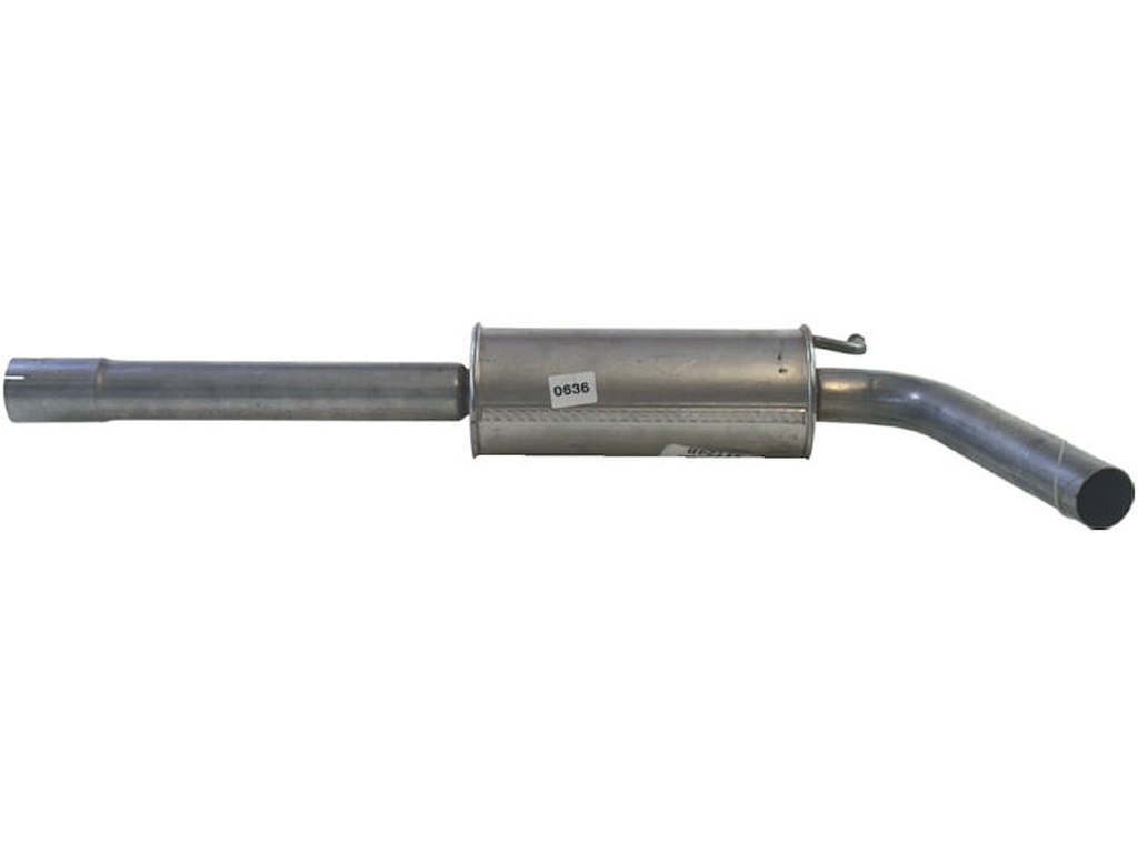 Centre Muffler, See accessories list for additionally required parts:  