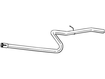 Repair Pipe, catalytic converter, See accessories list for additionally required parts:  