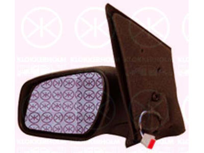 Buitenspiegel, primer, voor elek. spiegelverstelling, Bol-vormig, Te verwarmen, rechts