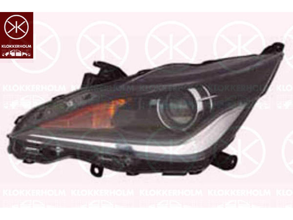 Headlight, Left, HIR2, with LED, without motor for headlamp levelling
