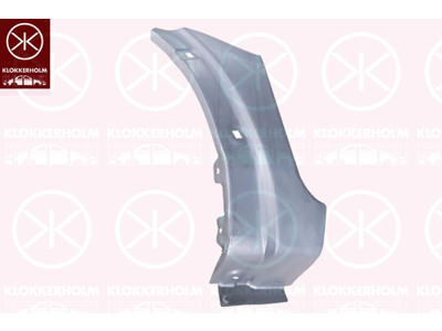 Wing, Left Front, Repair Panel, Rear Section, Lower Section, Zinc-coated