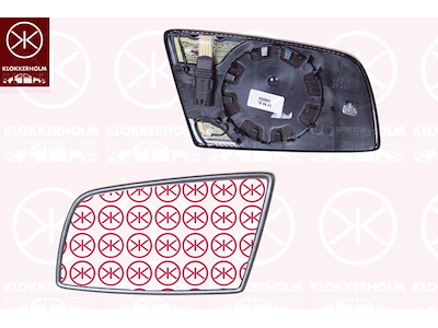 Mirror Glass, exterior mirror, Automatic dimming, Right, Heatable, Aspherical