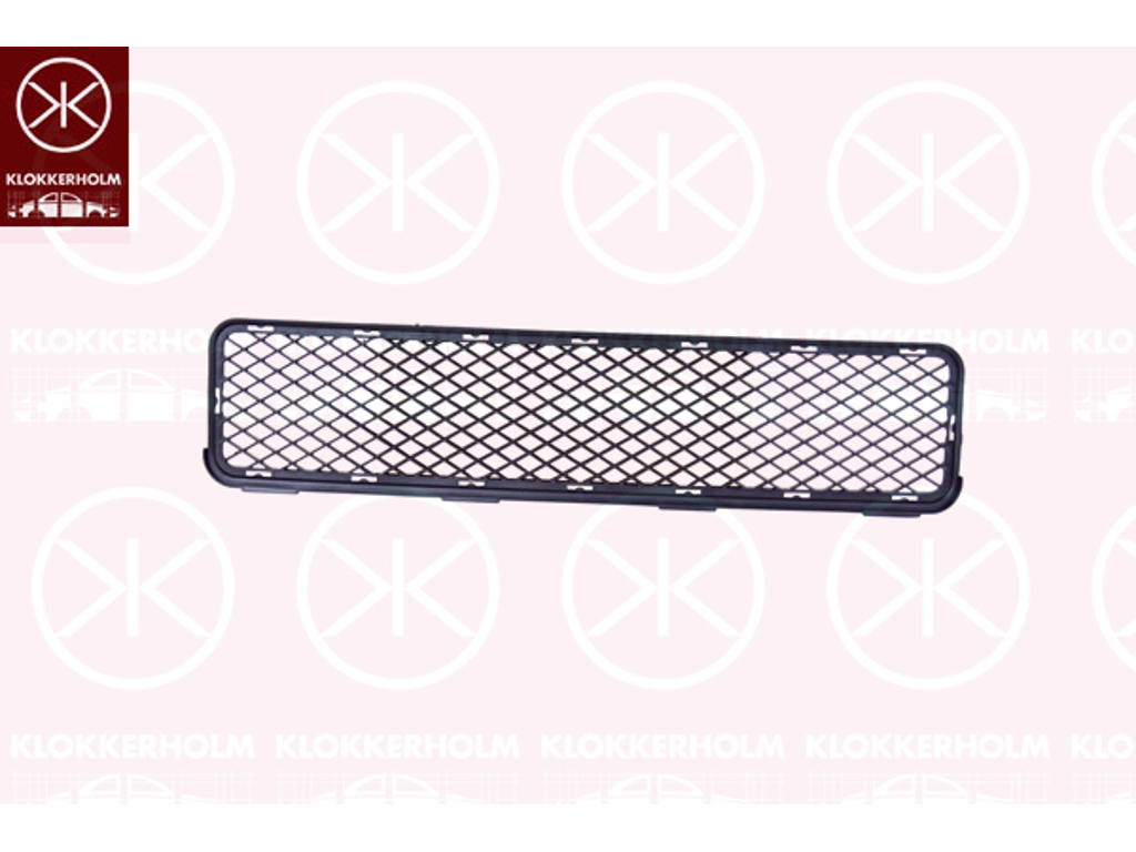 Ventilationsgaller, stötfångare, Fram, mellandel