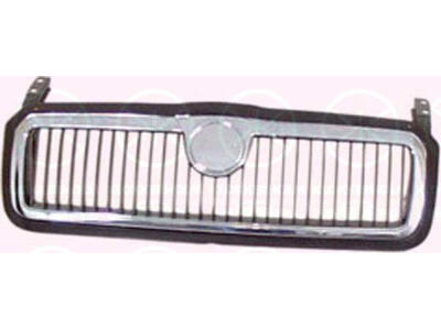 Kylargrill, krom/svart