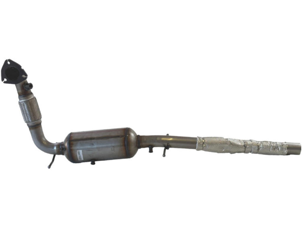 Sot-/partikelfilter, avgassystem, Material: Cordierit (Iolit), med monteringsdelar, Euro 5