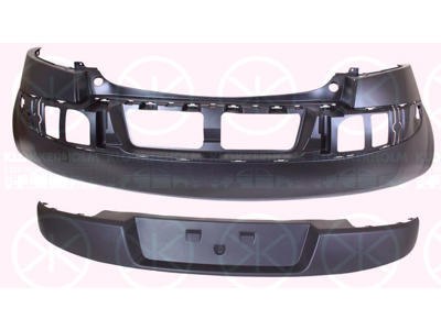 Bumper, w/primer, Rear