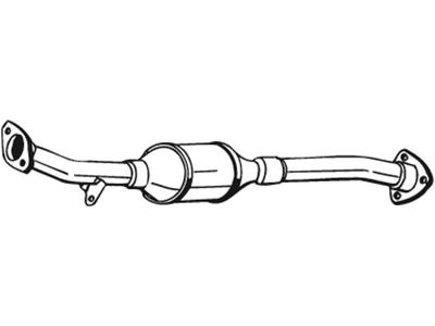 Catalytic Converter, with mounting parts, Emission Standard: Euro 1, Emission Standard: Euro 2