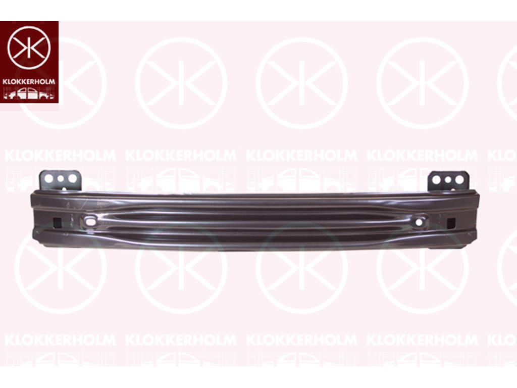 Support, bumper, Front, Upper section