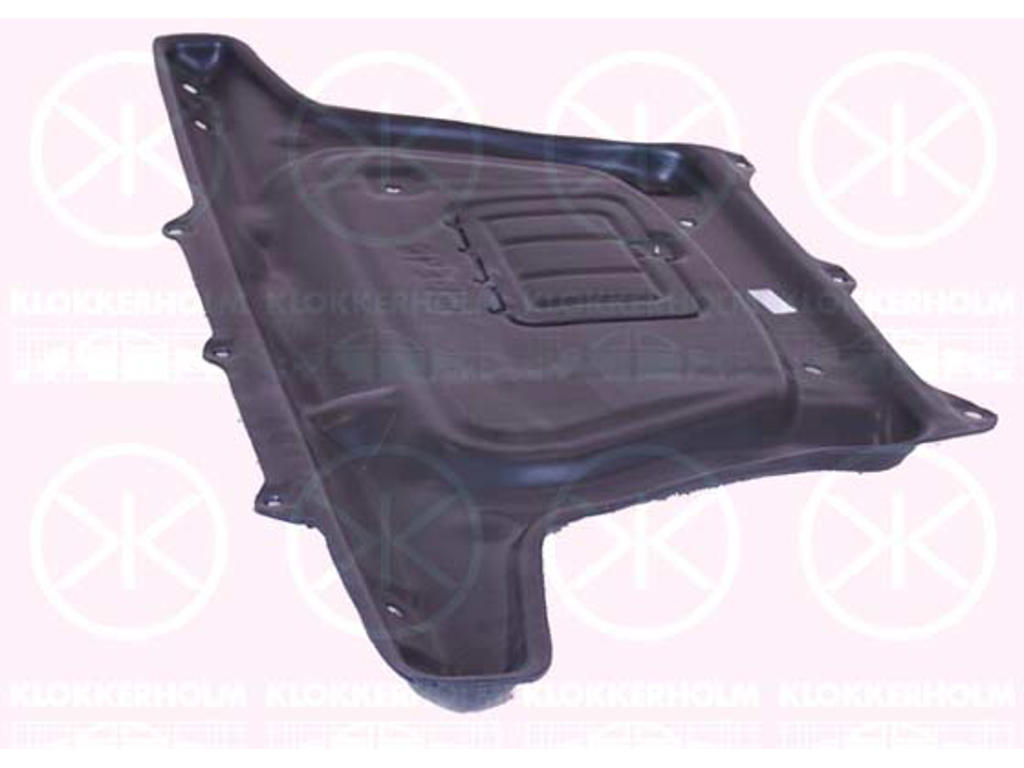 Kryt motoru, zadní, spodní cást, vnejší,namontovaná mechanická prevodovka