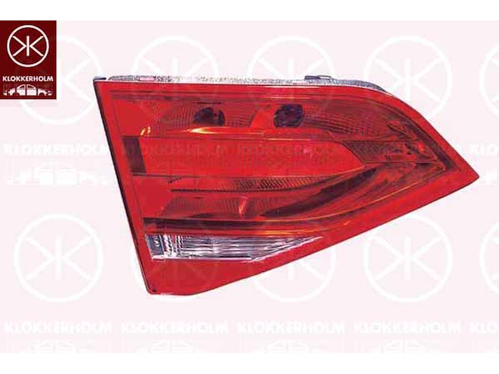 Tail Light Assembly, without bulb holder, Left, Inner Section