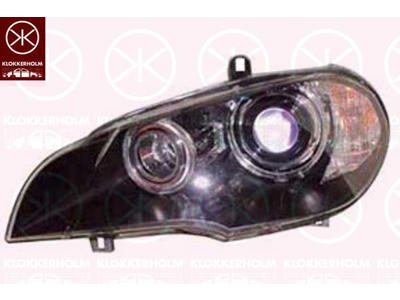 Headlight, Left, Bi-Xenon, with motor for headlamp levelling, without control unit for Xenon, without cornering light, AL