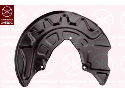 Bromssköld, framaxel höger, för bromsskivediameter [mm]: 340, Bromssystem: TRW
