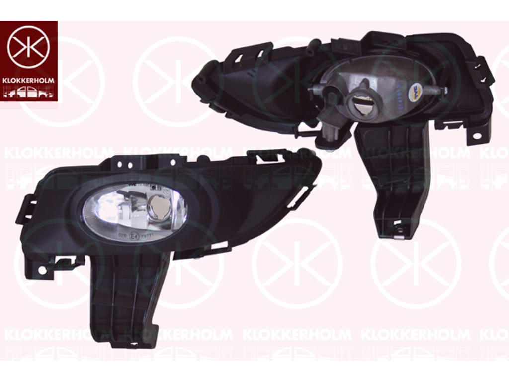 Front Fog Light, Standard, H11, with holder, Left Front