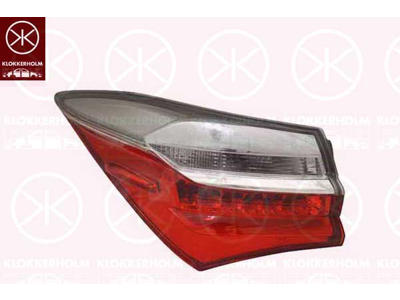 Kombinationsbackljus, Höger, med lamphållare, LED, WY21W