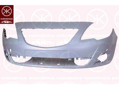 Bumper, w/primer, Front