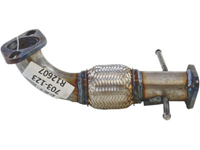 Exhaust Pipe, See accessories list for additionally required parts:  